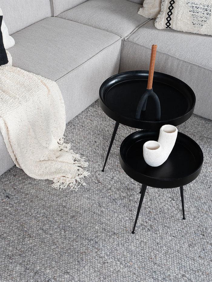 Veer Carpets - Vloerkleed Stone Licht Grijs 421 - 240 x 340 cm