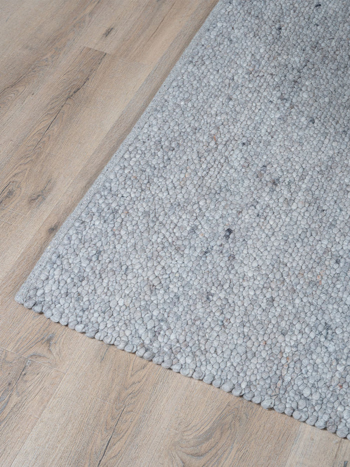 Veer Carpets - Vloerkleed Stone Licht Grijs 421 - 240 x 340 cm