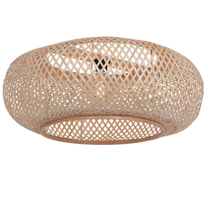 Steinhauer - kap - Shade - naturel - bamboe hout - Ø 60cm - E27 -