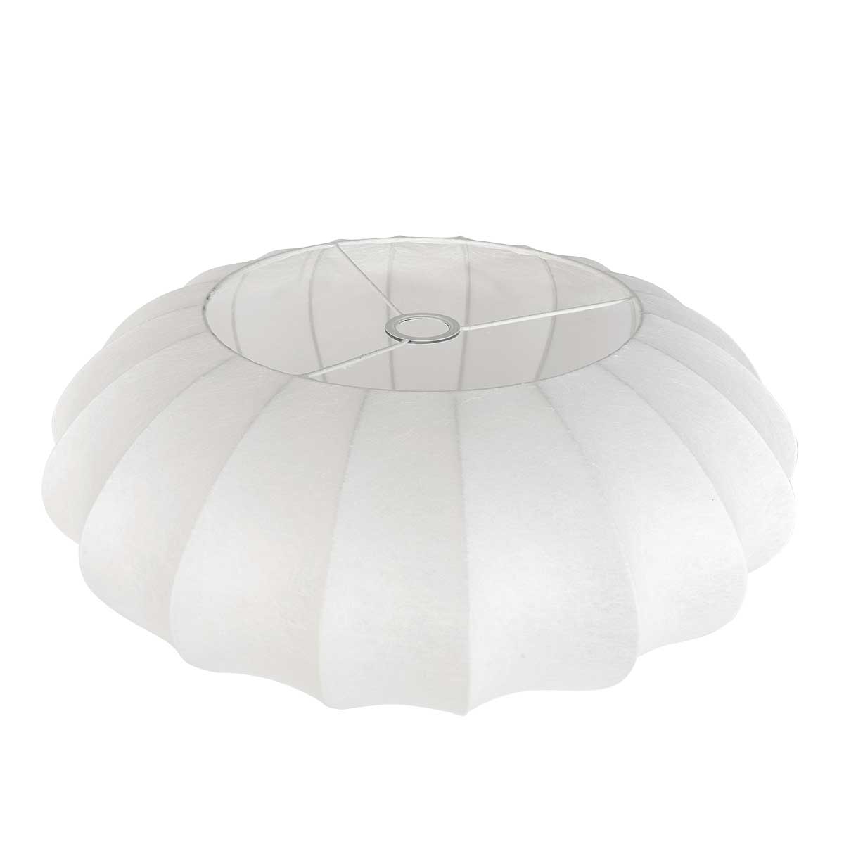 Steinhauer - Lampenkap Wit Zijde - 60x60x22,5cm