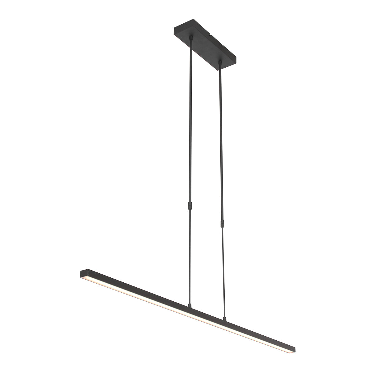 Steinhauer - hanglamp - Bande - zwart - kunststof metaal - design lamp - LED - 3319ZW