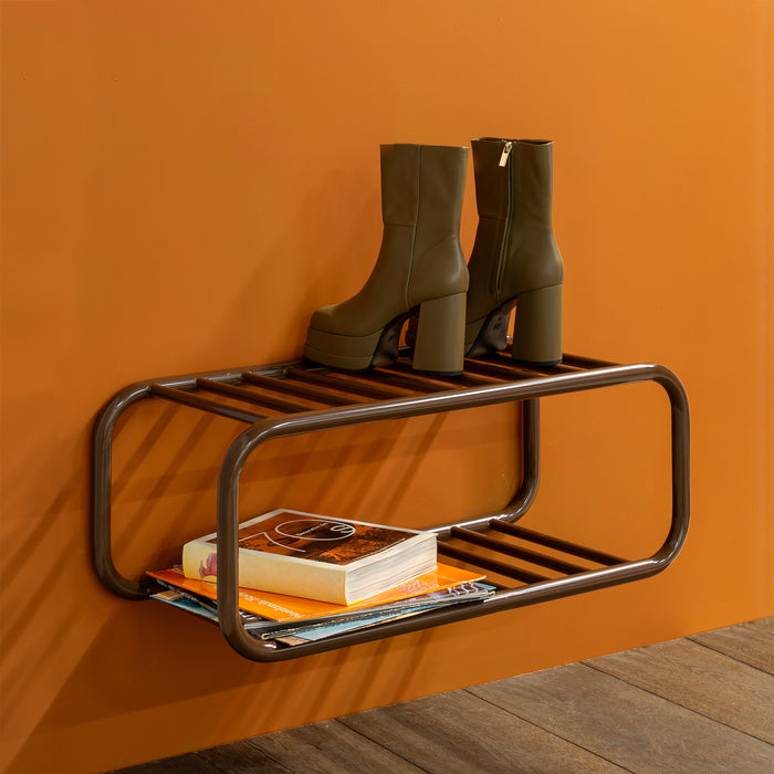 SPINDER DESIGN RETRO Schoenenrek - Chocolate Brown