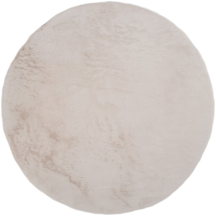 Veer Carpets - Vloerkleed Velluto Beige - Rond ø160 cm