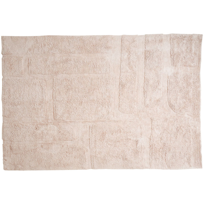 Veer Carpets - Wasbaar Vloerkleed Bibi - Beige 140 x 200 cm