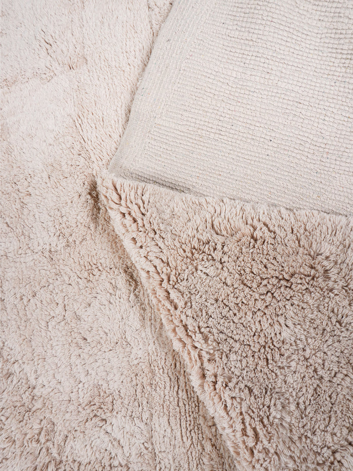 Veer Carpets - Wasbaar Vloerkleed Bibi - Beige 140 x 200 cm