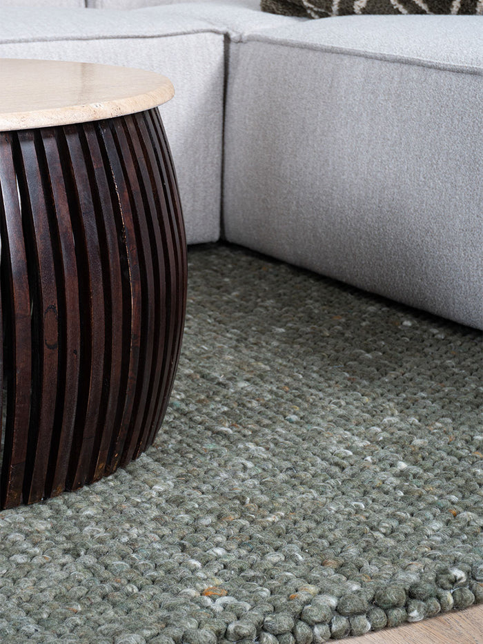 Veer Carpets - Vloerkleed Pool Donker Groen 434 - 140 x 200 cm