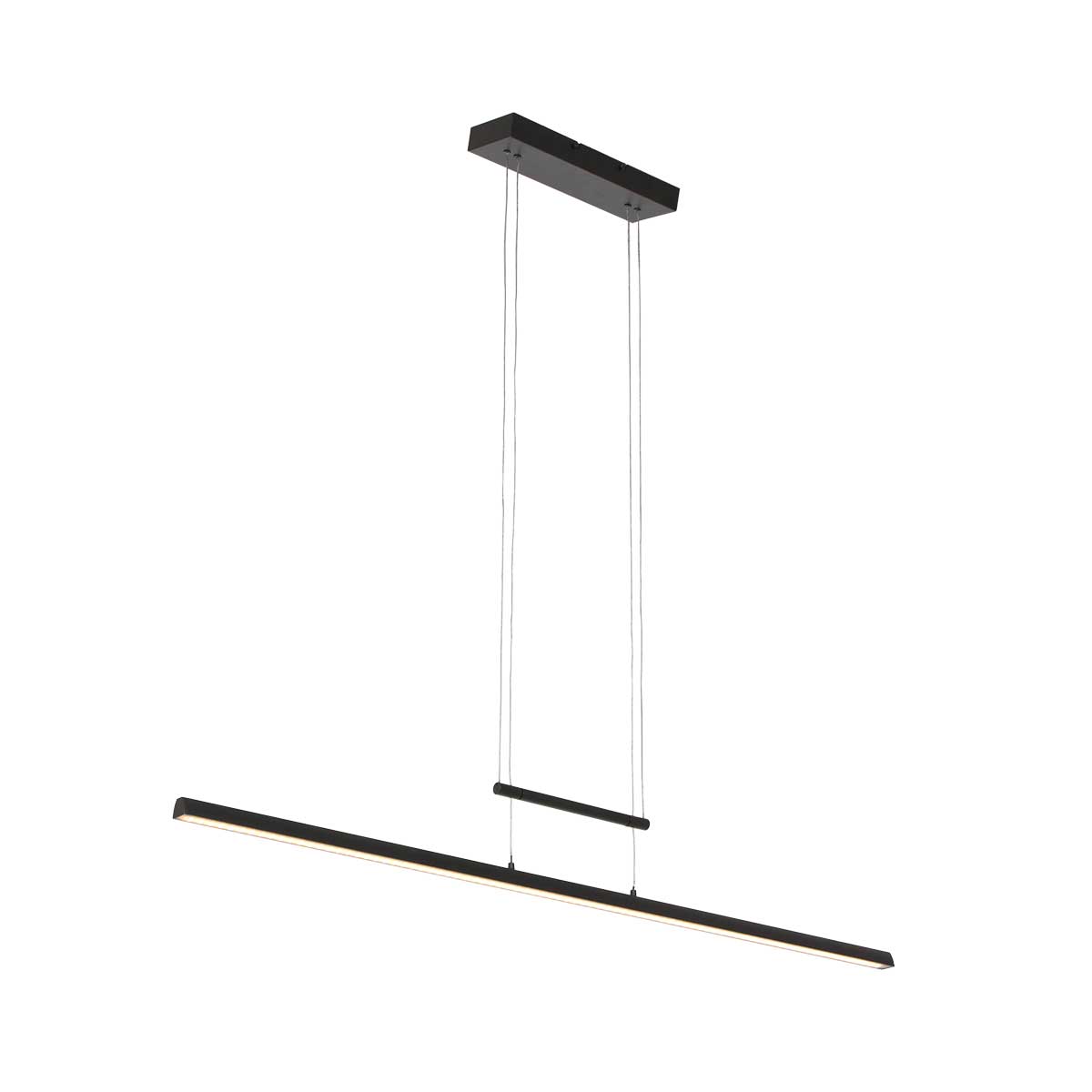 Steinhauer - hanglamp - Profilo - zwart - acryl metaal - design lamp