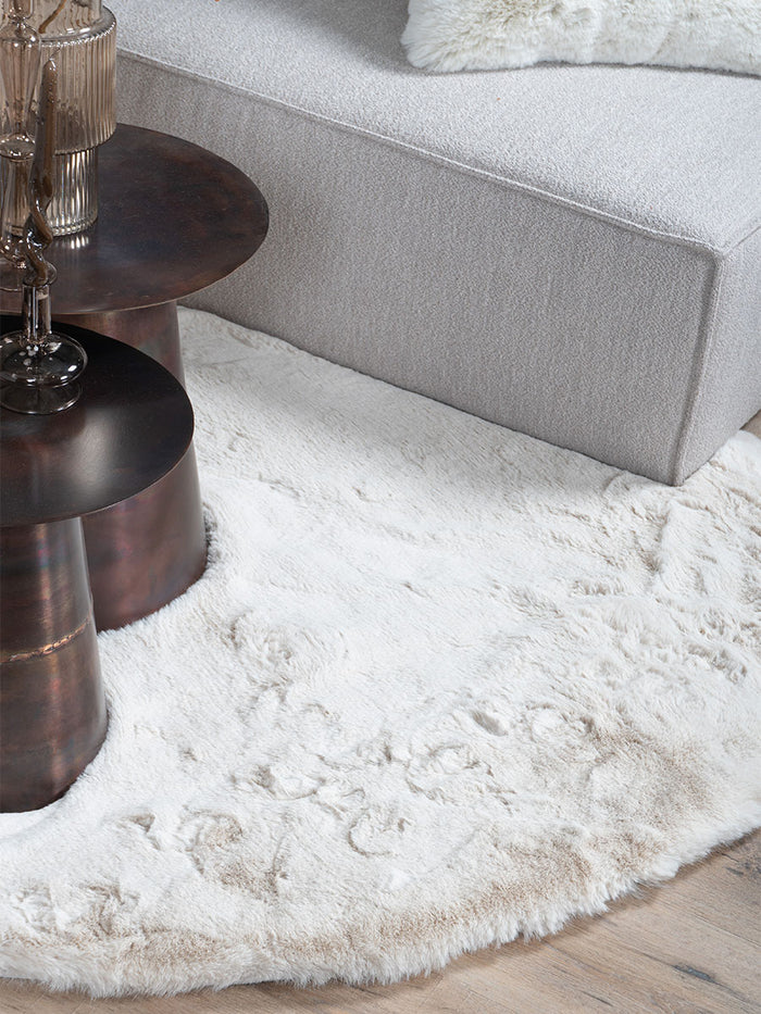 Veer Carpets - Vloerkleed Morbido Beige 2212 - Organisch 200 x 280 cm