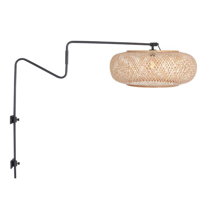 Steinhauer wandlamp Linstrøm - zwart - metaal - 3834ZW