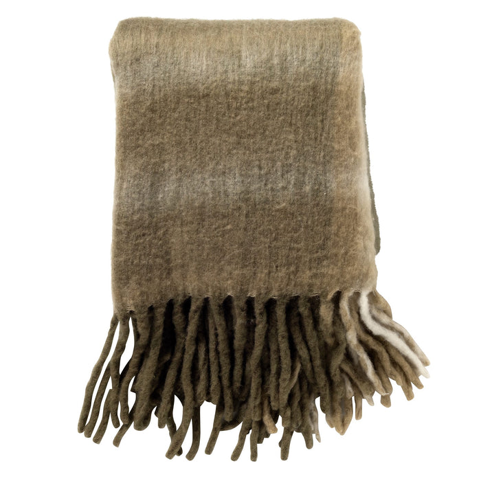 Dutch Decor plaid LANDO - 130x170 cm Military Olive