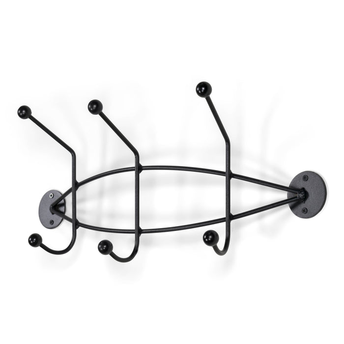 Spinder Design Wandkapstok Barato 2 - Zwart