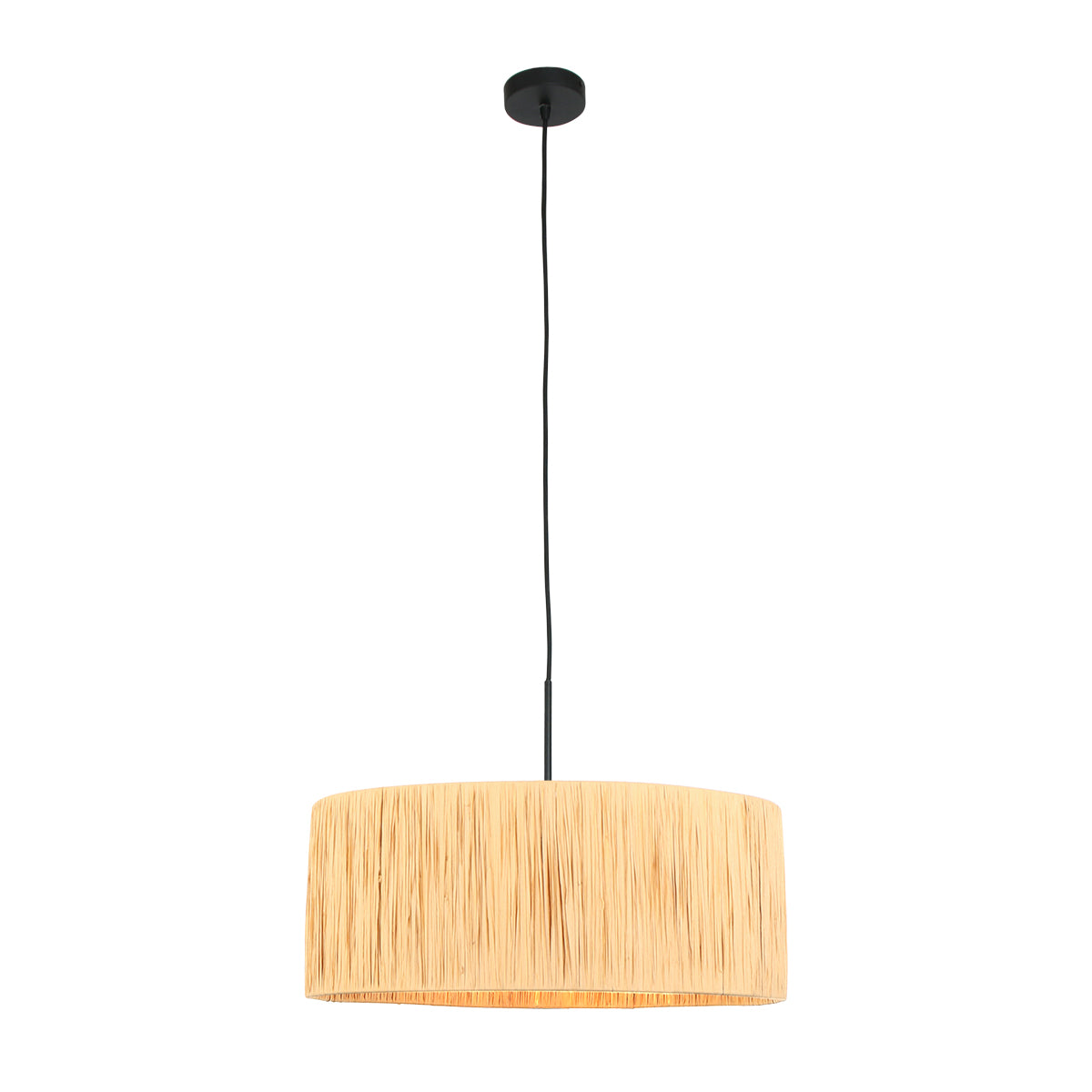 Steinhauer - hanglamp - Sparkled Light - naturel - gras - Ø 50cm -