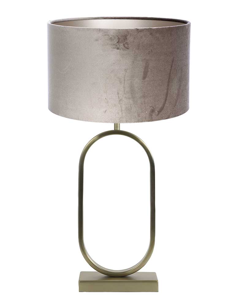 Light Living tafellamp Jamiri - zilver - metaal - 3570GO