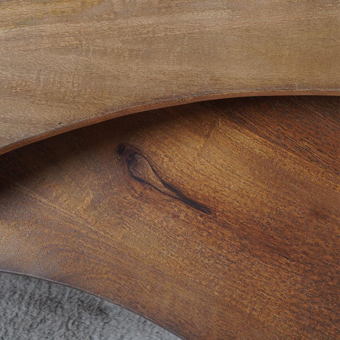 Home67 - Salontafel Ludo Bruin - Organisch - Set van 2.