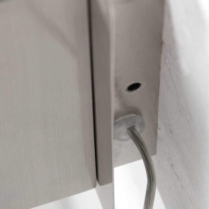 Mexlite Wandlamp Upround Staal USB 1lichts