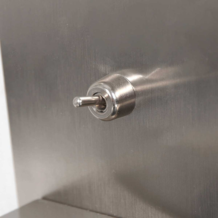 Mexlite Wandlamp Upround Staal USB 1lichts