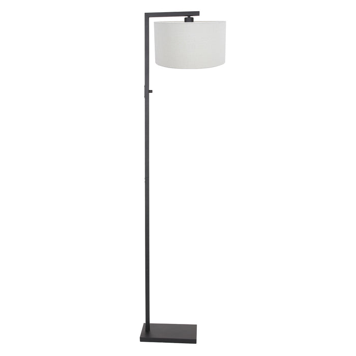 Steinhauer - vloerlamp - Stang - zwart - linnen metaal - schemerlamp