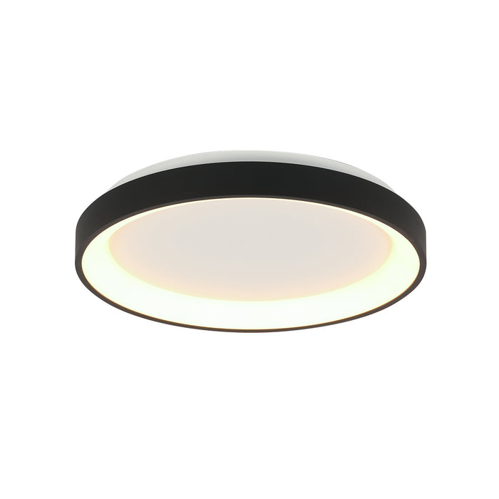 Steinhauer Plafondlamp Ringlede Zwart Ø 28cm Led 20Watt Dimbaar 3690ZW