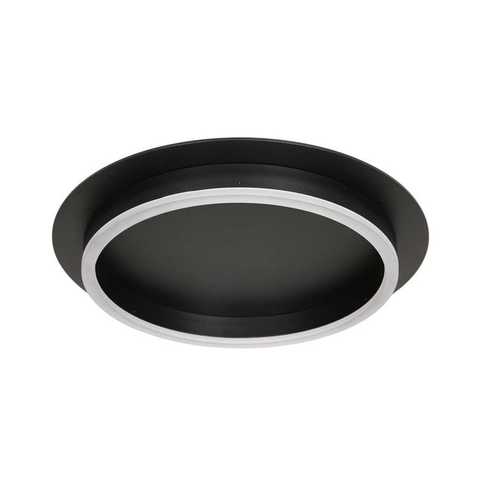 Steinhauer - plafonniere - Ringlux - zwart - metaal - Ø 32cm - LED -