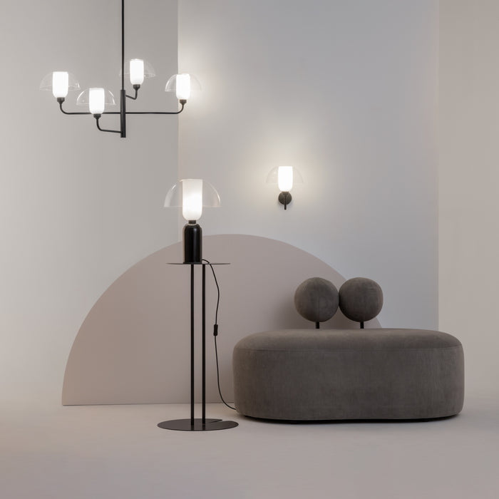 Maytoni - Wandlamp Memory - Zwart - Ø22