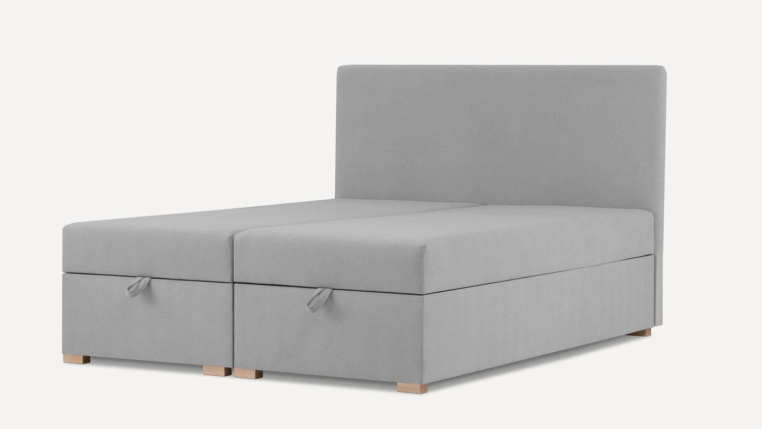 by fonQ Ora Boxspring met Relaxfunctie 180 x 200 cm - Grijs