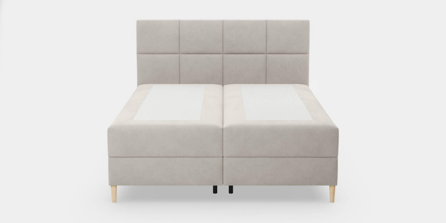 by fonQ Novae Boxspring  met Opbergruimte 160 x 200 cm - Beige / Naturel