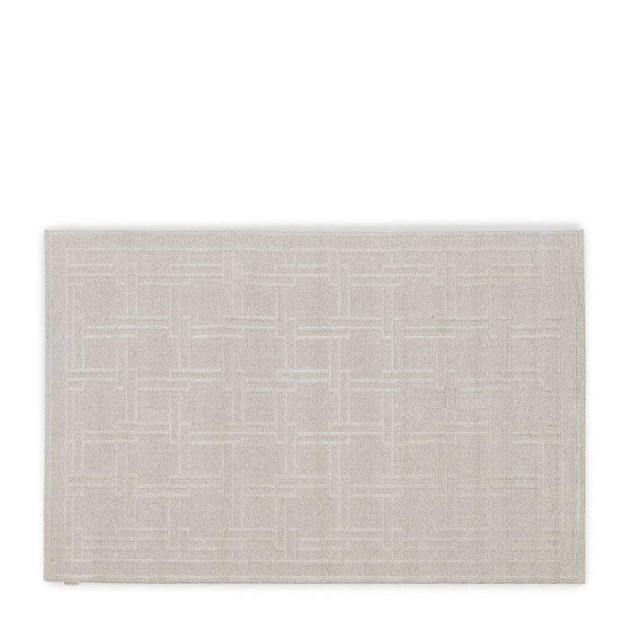 Rivièra Maison - Handgemaakt Luxe Tapijt in natuurlijke tinten, X55 - 200x300 cm