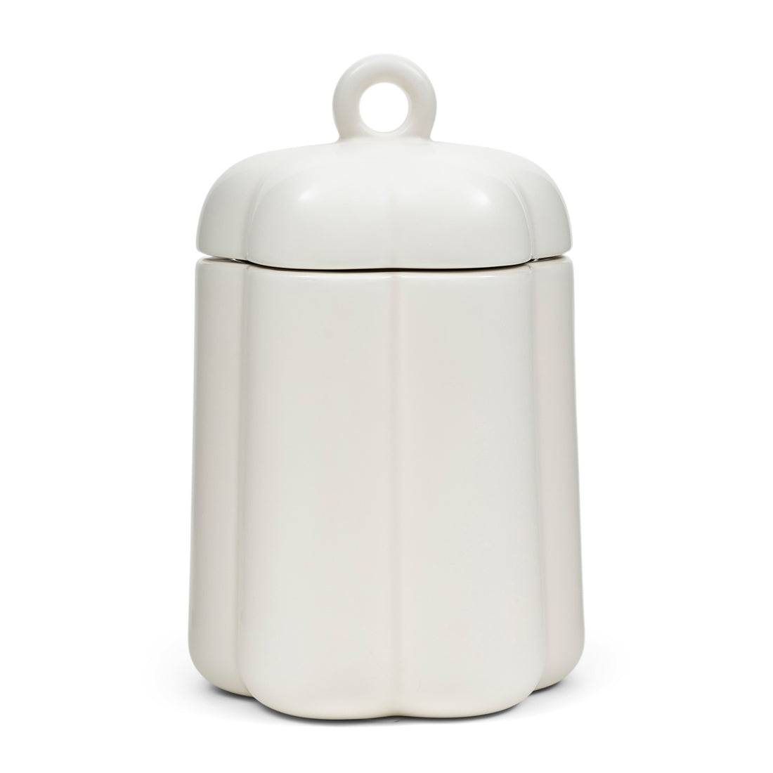 Riviera Maison Voorraadpotten met Deksel Wit - Potiron - Porselein