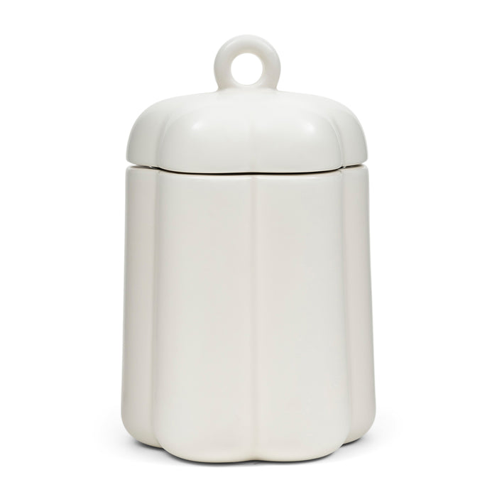 Riviera Maison Voorraadpotten met Deksel Wit - Potiron - Porselein