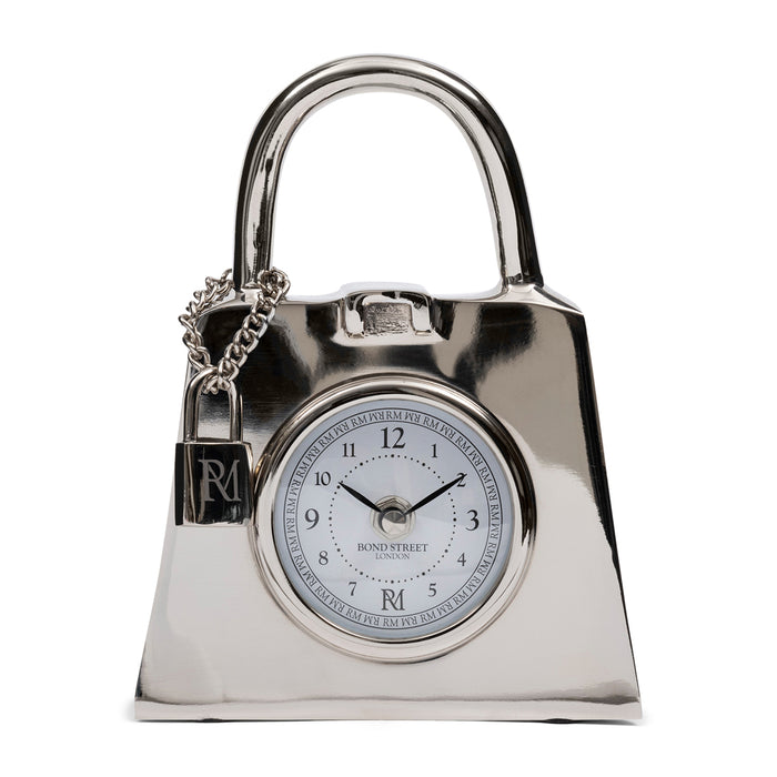 Riviera Maison Klok Zilver - Lovely Bag - Aluminium (LxBxH) 5x15x19