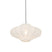 QAZQA Design hanglamp wit zijden 50 cm - Plu