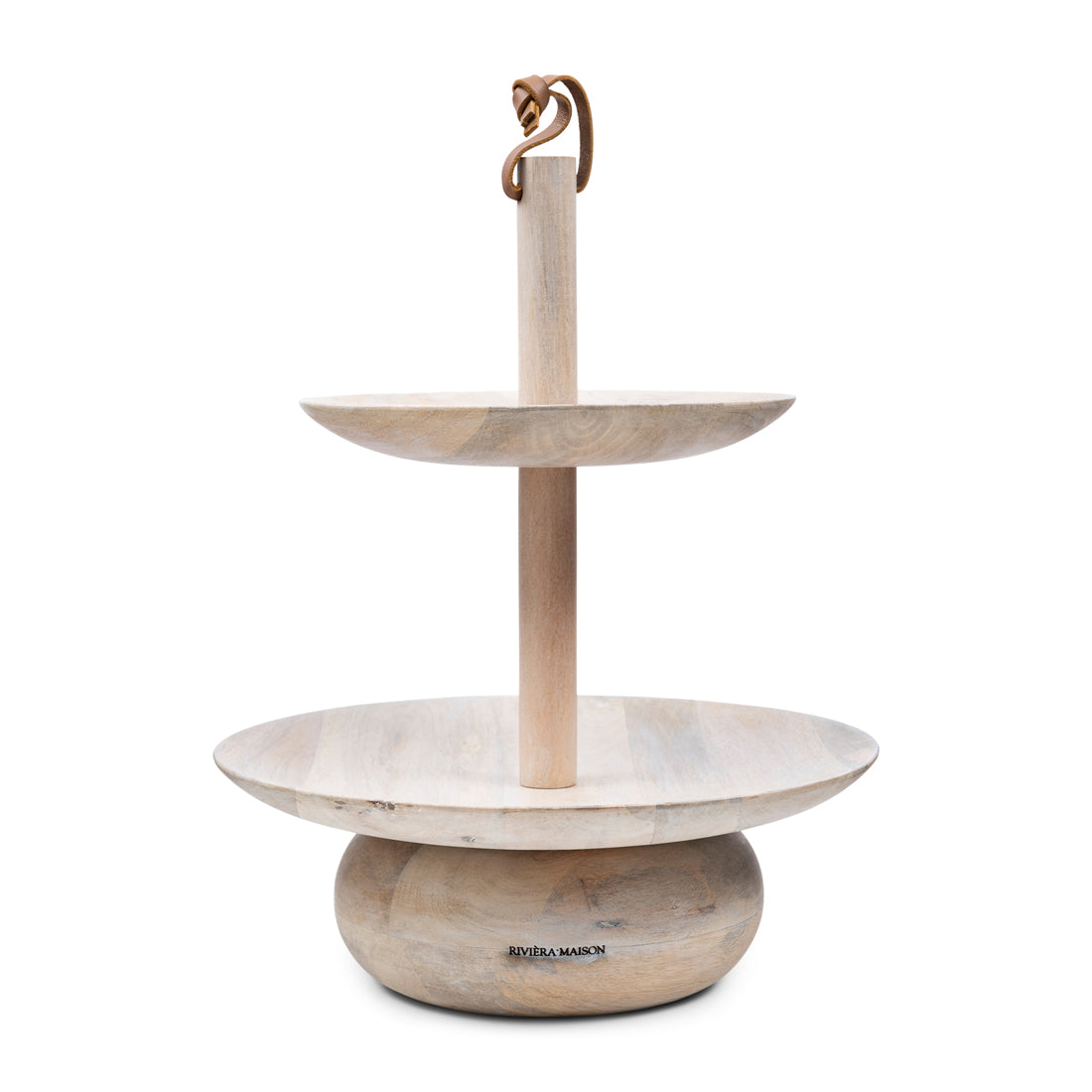 Riviera Maison Etagère 2 Laags Naturel - Bellevaux - Mangohout