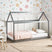 Beliani - TOSSE - Kinderbed - Grijs - 90 x 200 cm - Hout