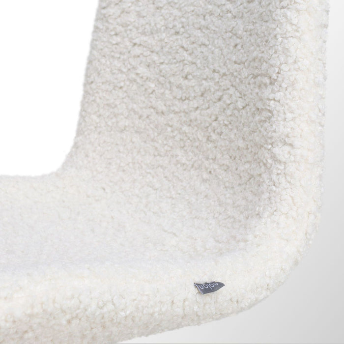 Nolon Nola-Fé Draaibare Eetkamerstoelen Set van 2 Teddy Wit - Wit