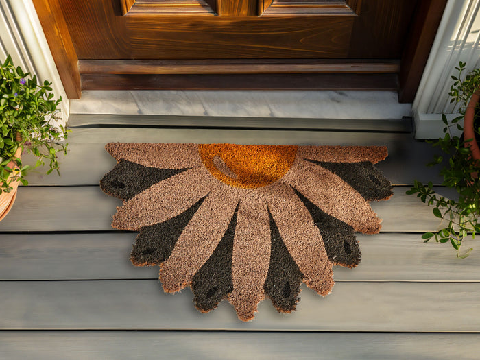 Beliani - HOTAKA - Deurmat - Meerkleurig - 40 x 60 cm - Kokos