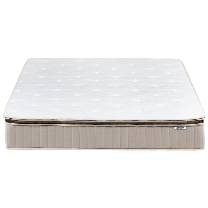 Beliani-DAYDREAM-Pocketveringmatras medium-Wit-140 x 200 cm-Polyester