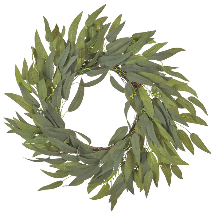 Beliani - GAMRUN - Krans - Groen - 65 cm - Synthetisch