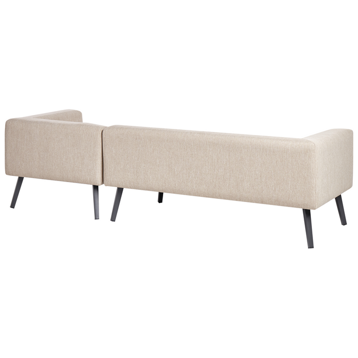 Beliani - SORRIVOLI - Loungeset 4-zits - Beige - Olefine