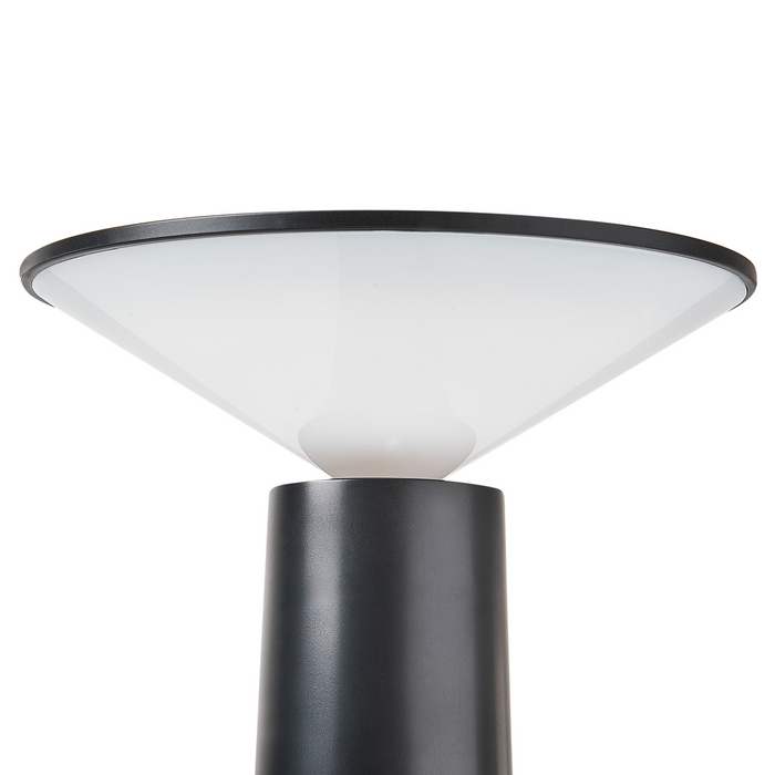 Beliani - LEVIRA - Tafellamp - Zwart - IJzer