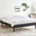 Beliani - TOUCY - Tweepersoonsbed - Zwart - 160 x 200 cm - Rubberhout