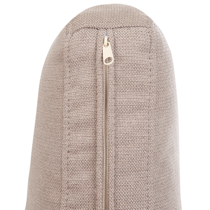 Beliani - KOHLO - Hoekbank - Taupe - Rechtszijdig - Stof