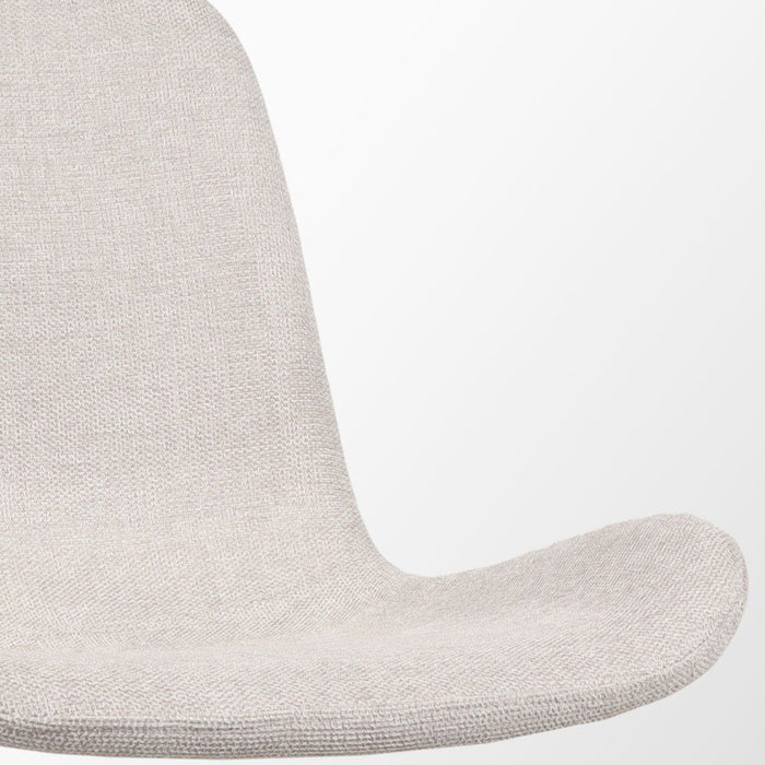 Nolon Nola-Fé Draaibare Eetkamerstoelen Set van 2 Beige - Zwart