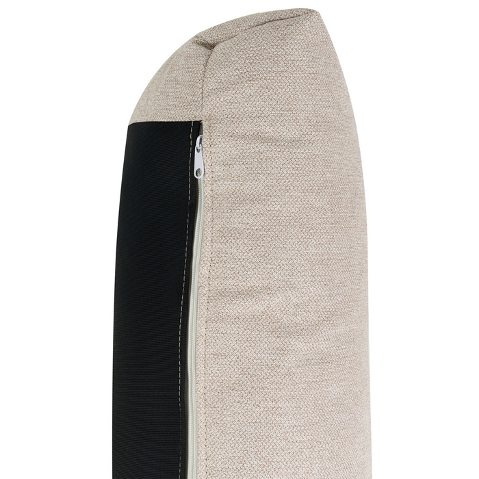 Beliani - SIGGARD - Hoekbank - Beige - Rechtszijdig - Polyester