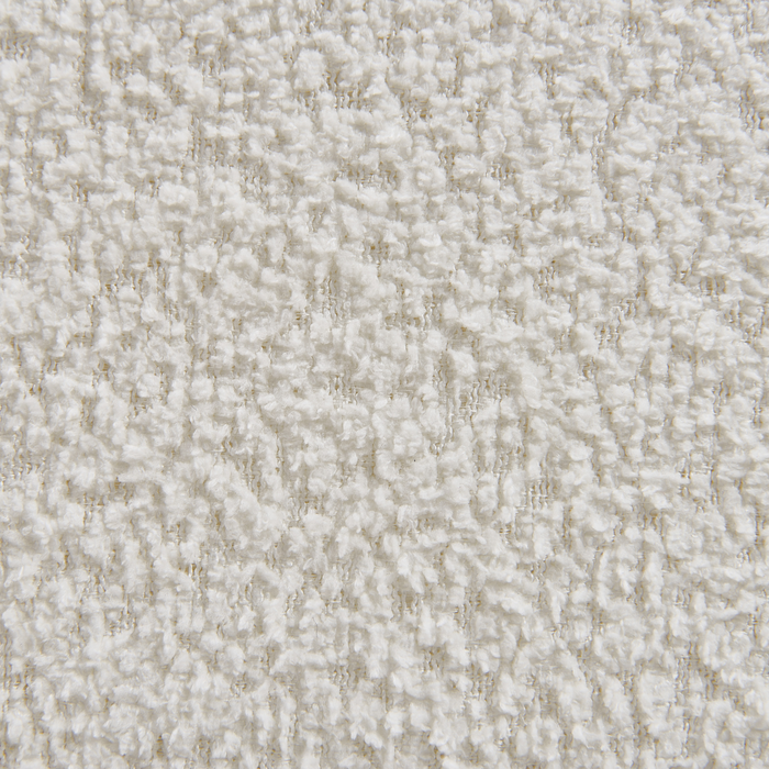 Beliani-MIRANDE-Tweepersoonsbed-Gebroken wit-180 x 200 cm-Bouclé