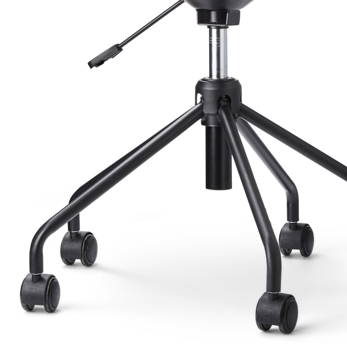 Nolon Nout-Pip Bureaustoelen Set van 2 - Zwart - Zwart Onderstel