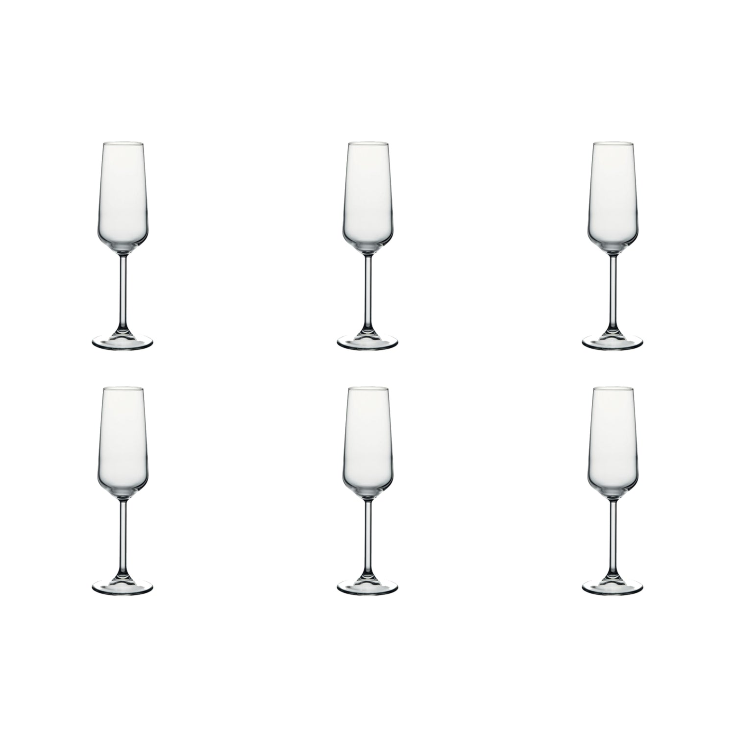 Pasabahce Allegra Champagneglas 19,5 cl - 6 stuks