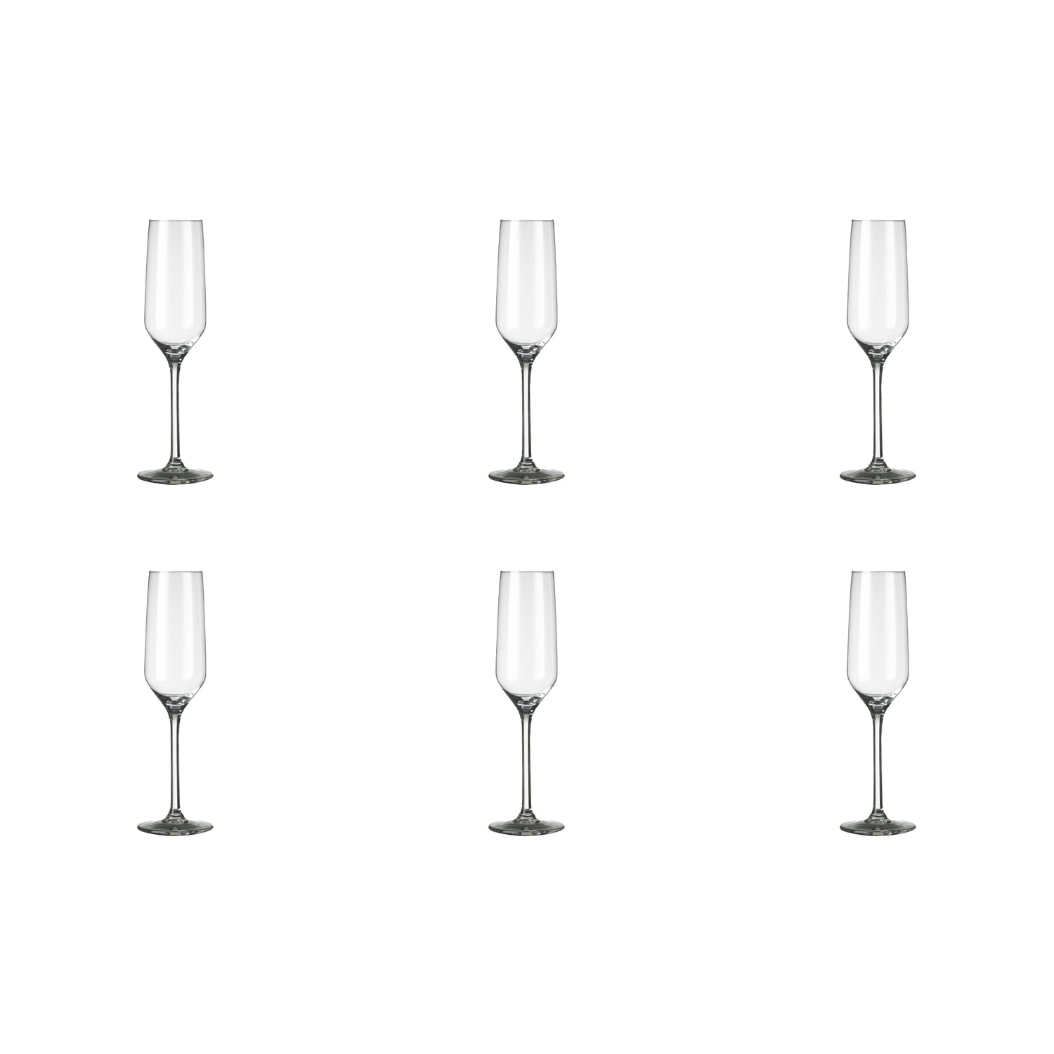 Royal Leerdam Carré Champagneglas 22 cl - 6 stuks