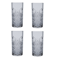 Pasabahce Longdrink Timeless 45 cl - Grijs 4 stuks