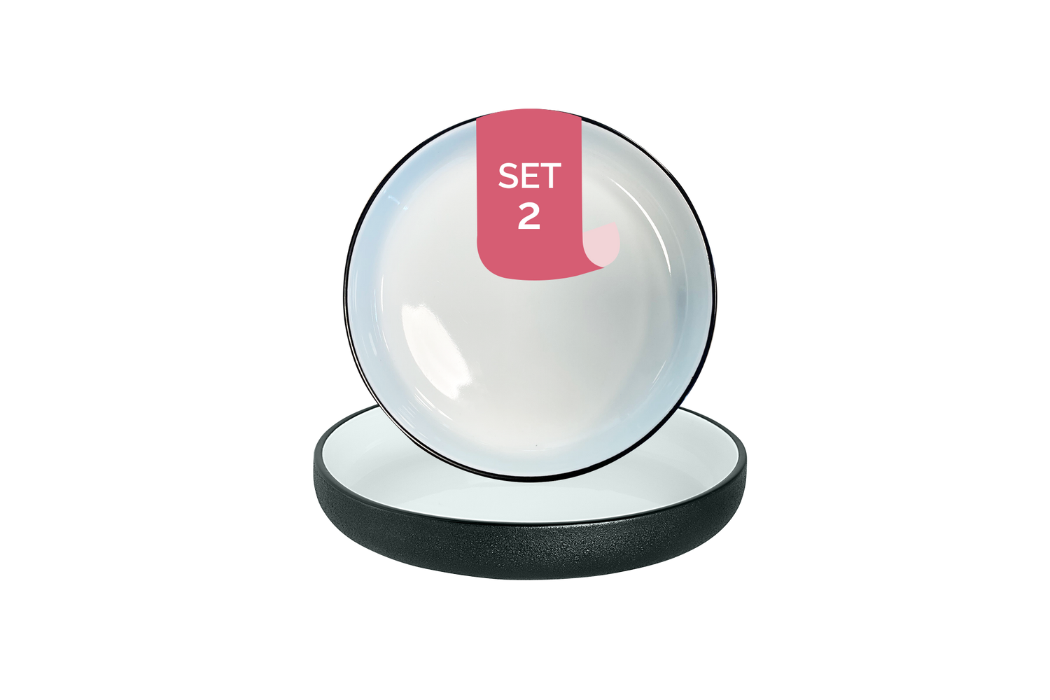 Maastricht Porselein Bord diep Cosmic 20 cm 2 stuk(s)