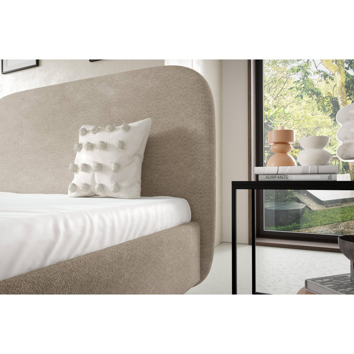 by fonQ Aura Bedframe - 180 x 200 cm - Zand